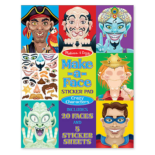 * Make a Crazy Face Pad