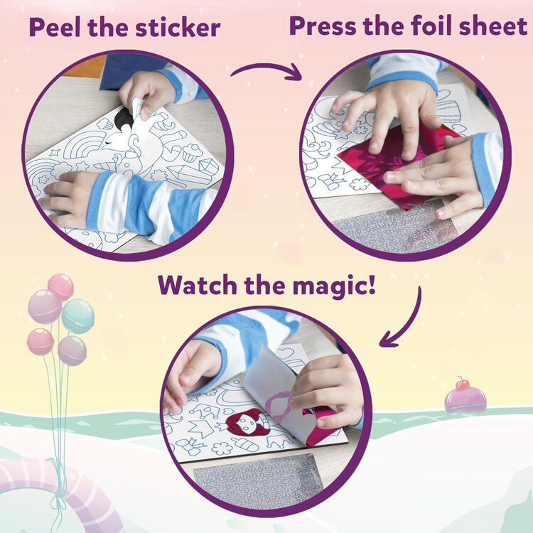 * X Peel and Press Foil F