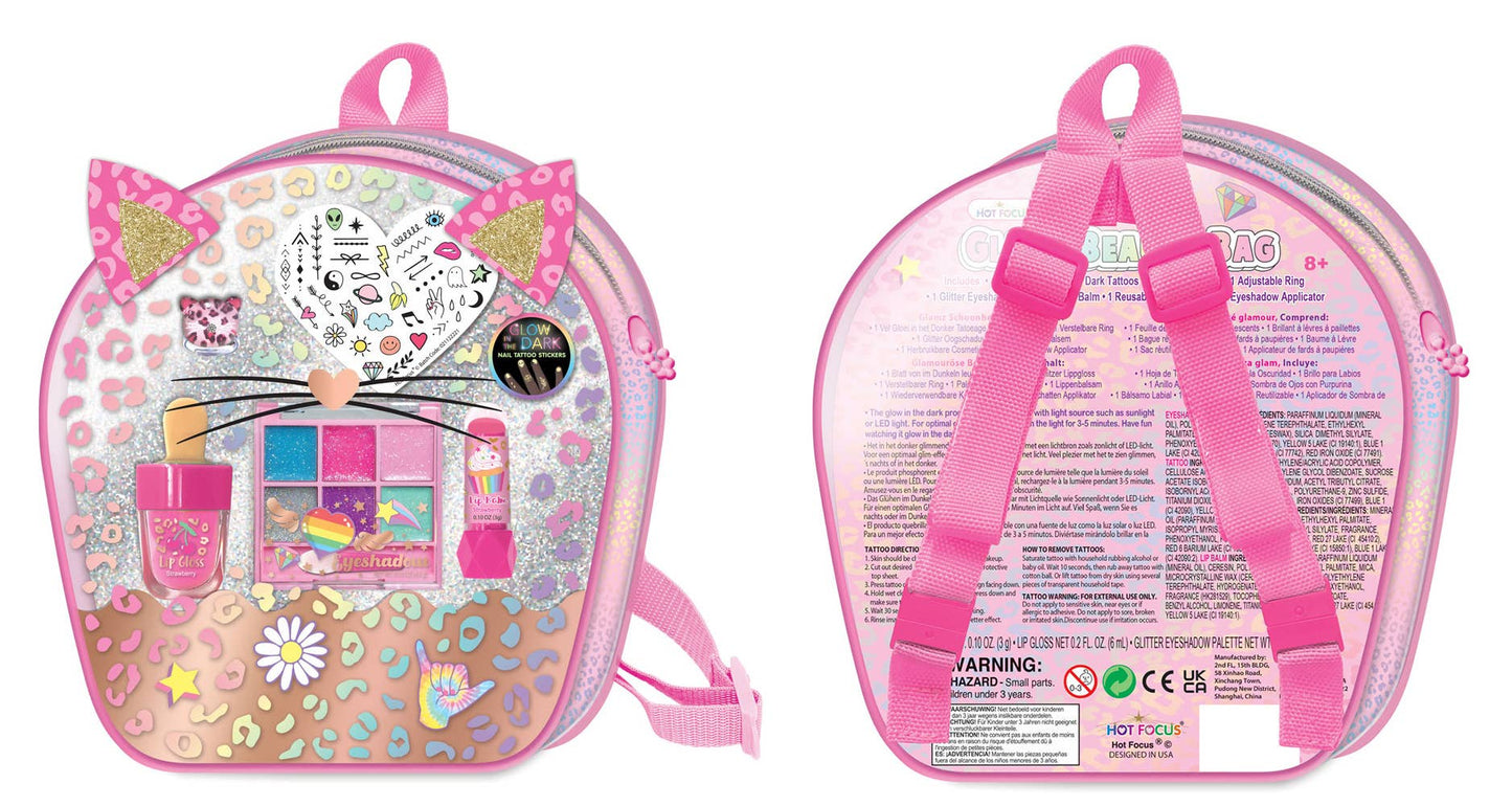 Glamz Beauty Bag Leopards