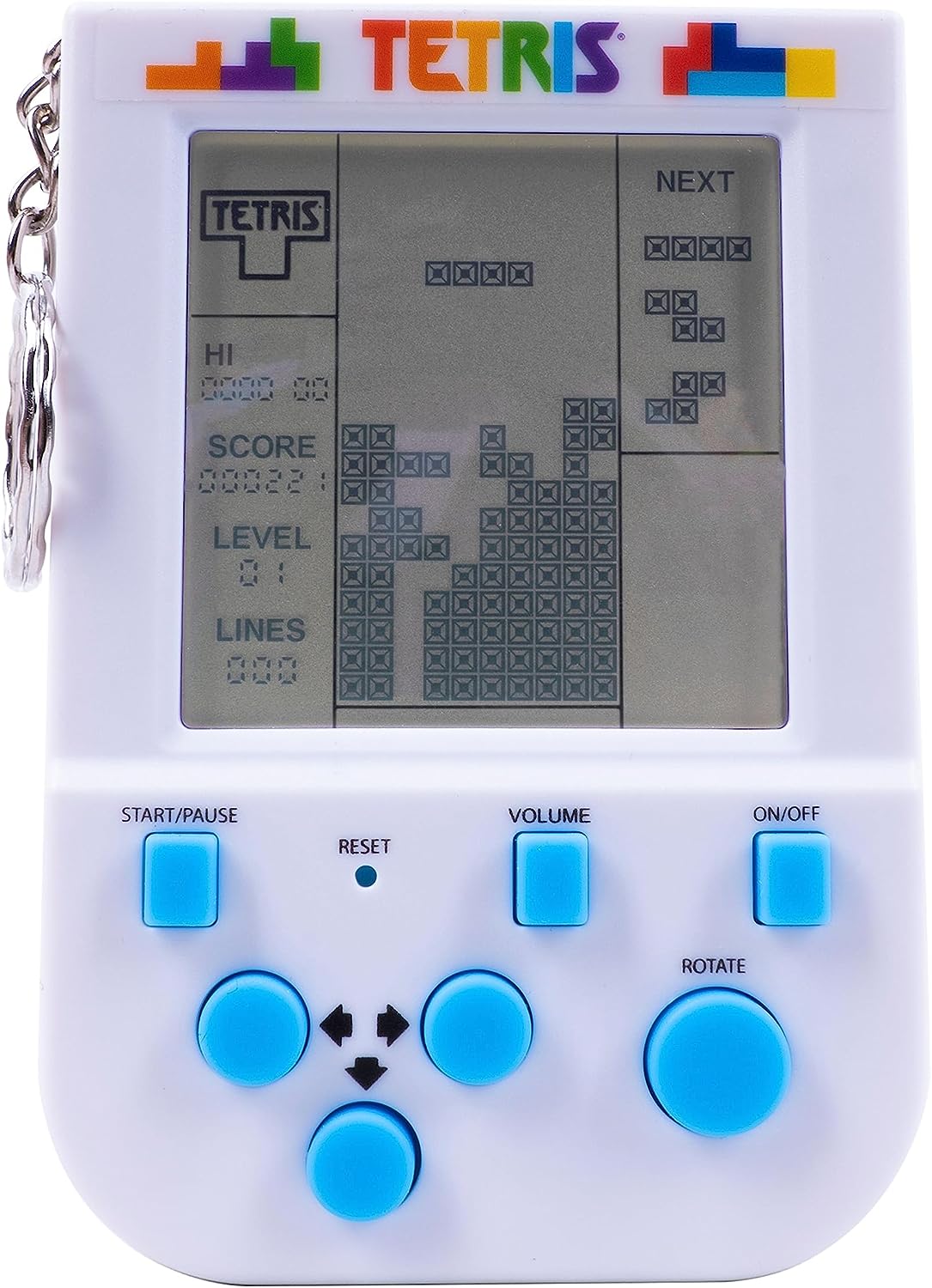 Tetris Keyring Arcade Gme