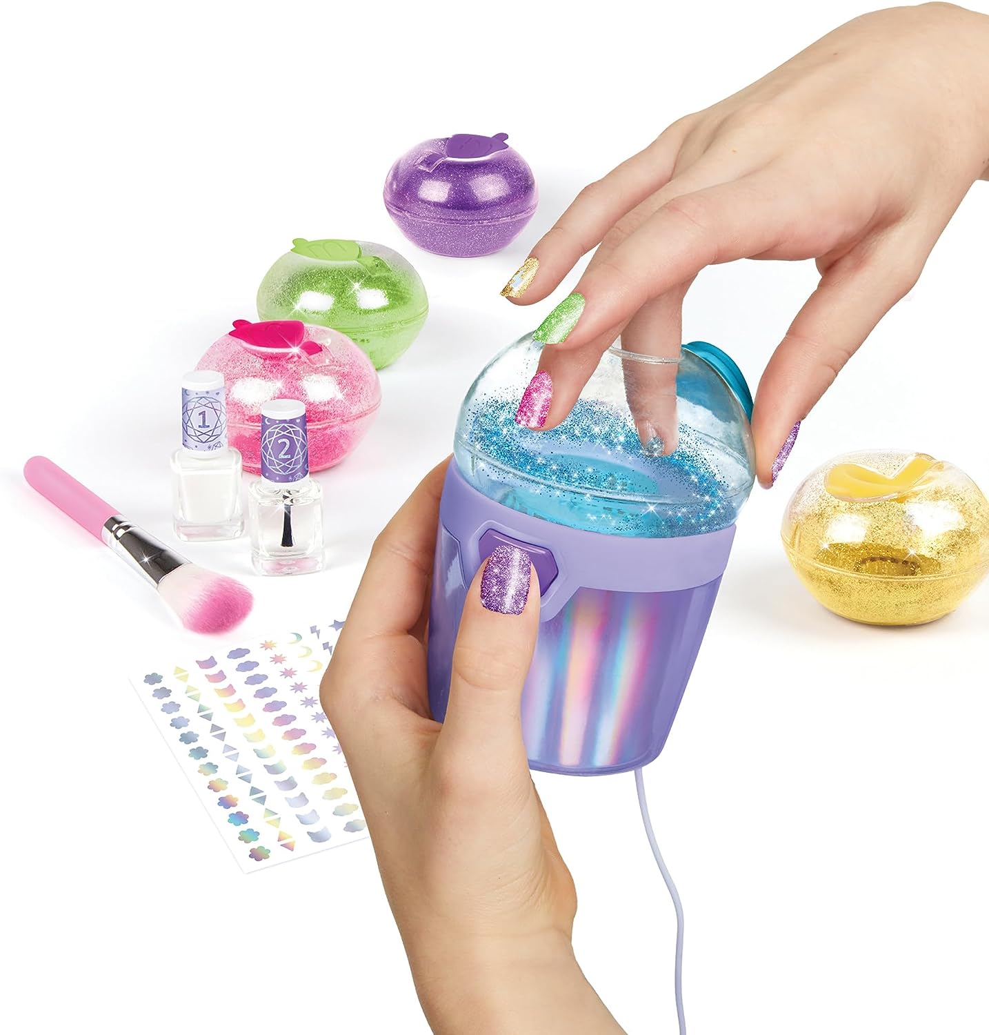 X Party Nail Studio Glitt