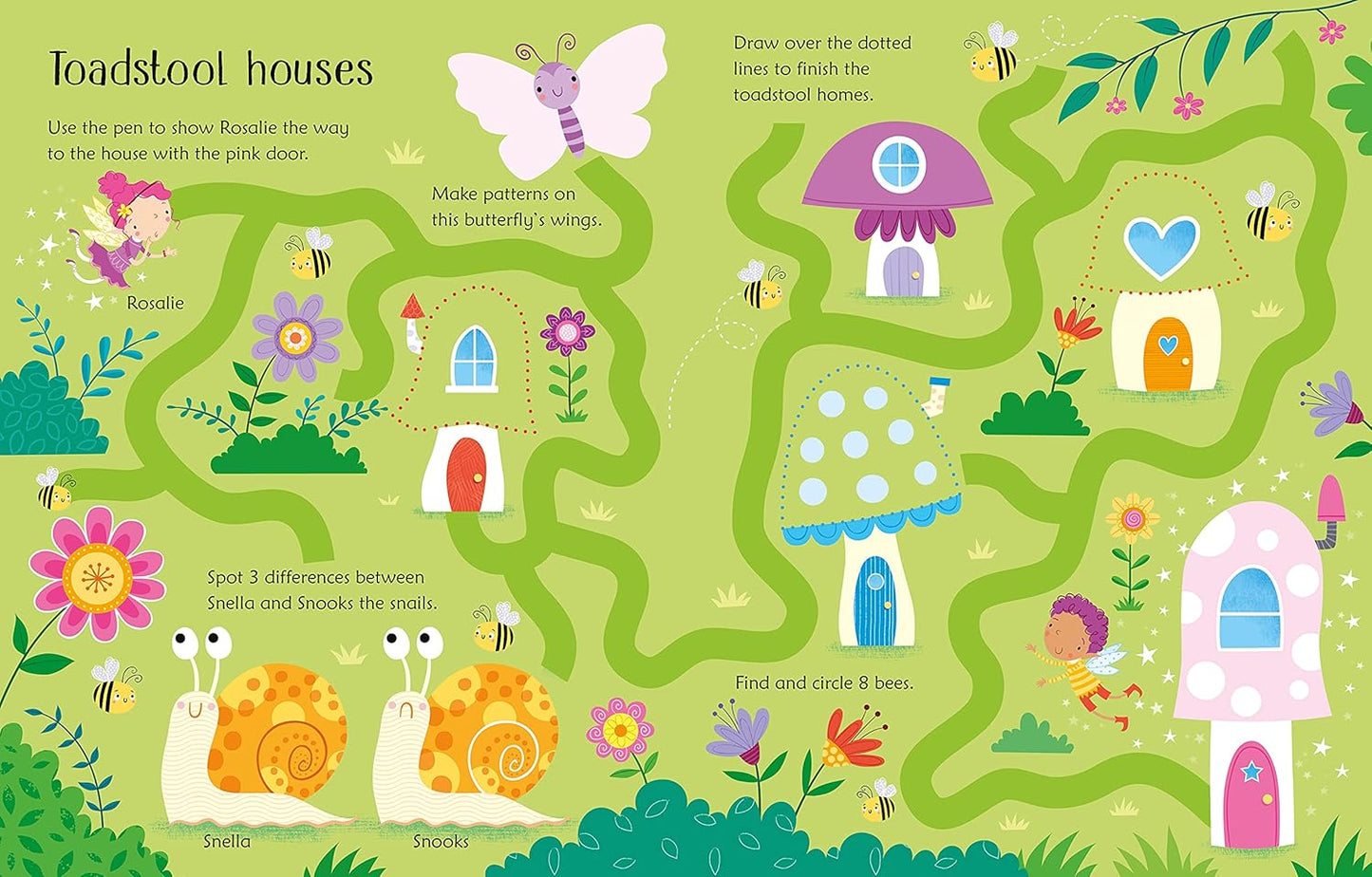Wipe Clean Fairy Activity