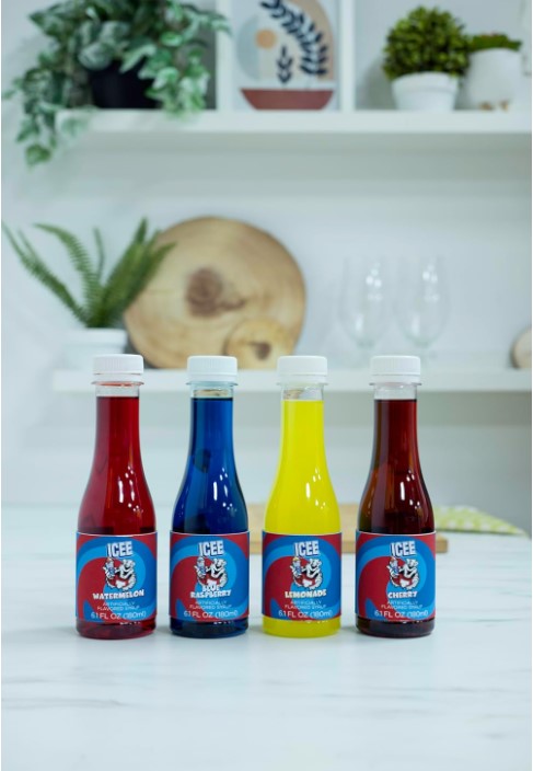 4pk Icee Syrup Fruit Set