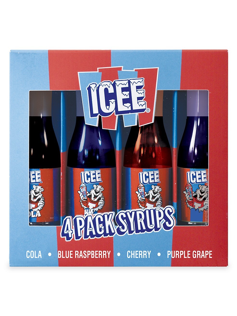 4pk Icee Syrup Gift Set