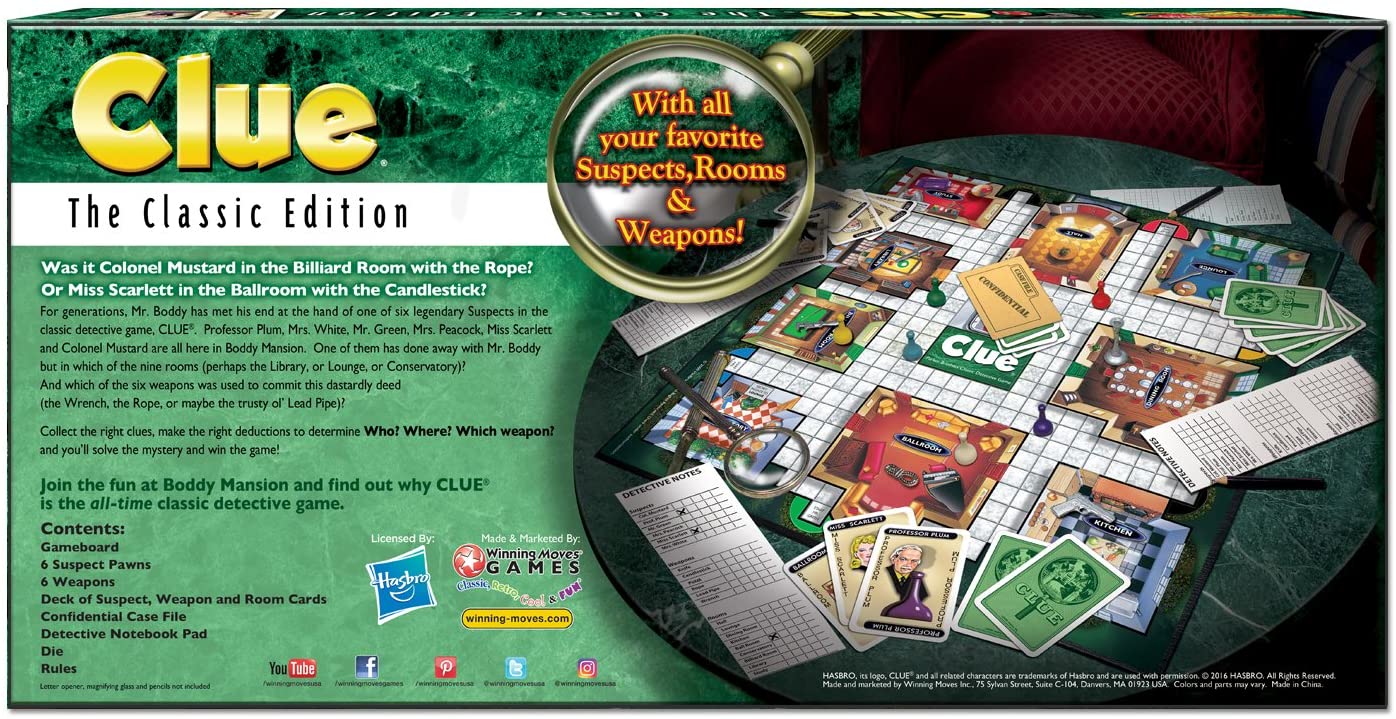 X Clue Classic Edition