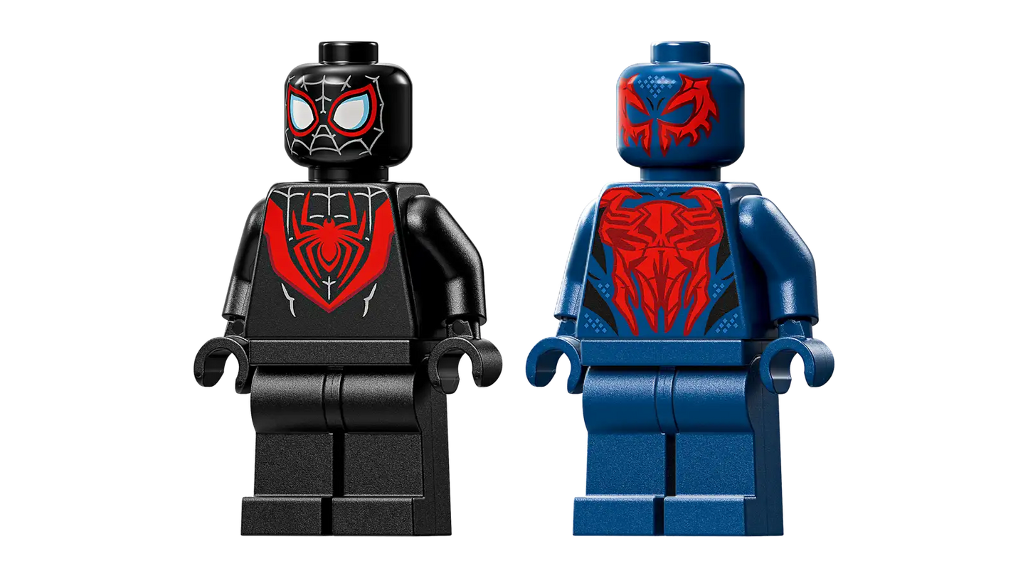 Miles Morales Mech Vs Spiderman
