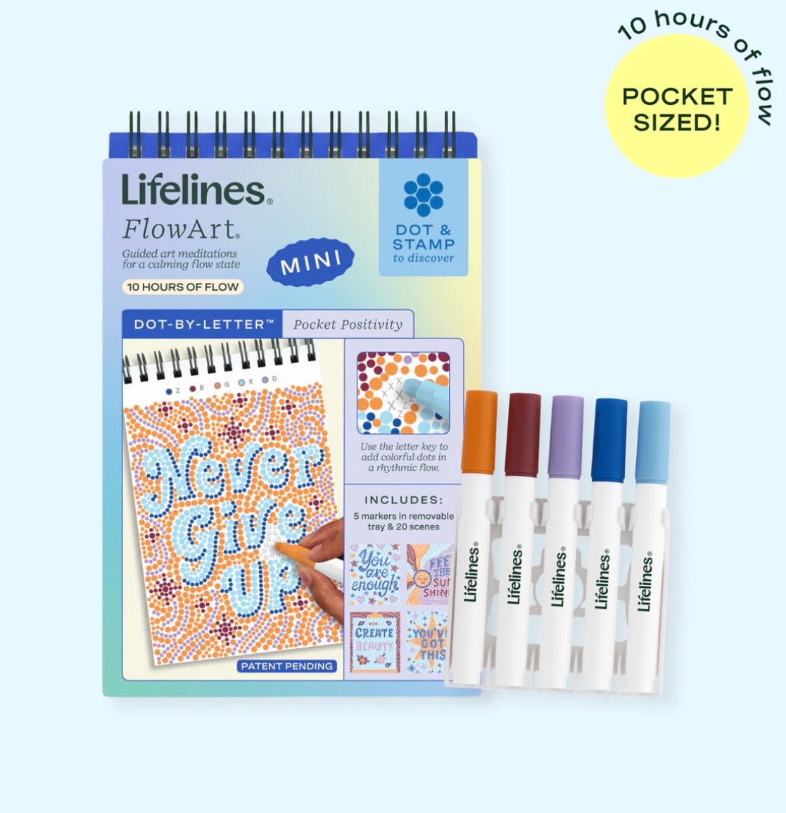 Flowart Mini Pocket Positivity