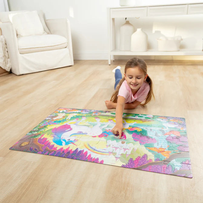 Floor Puzzle Glow in the Dark Unicorn