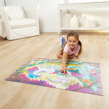 Floor Puzzle Glow in the Dark Unicorn