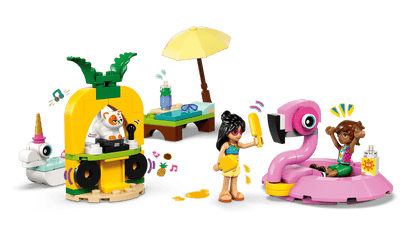 Lego Unicorn and Flamingo Pool Party