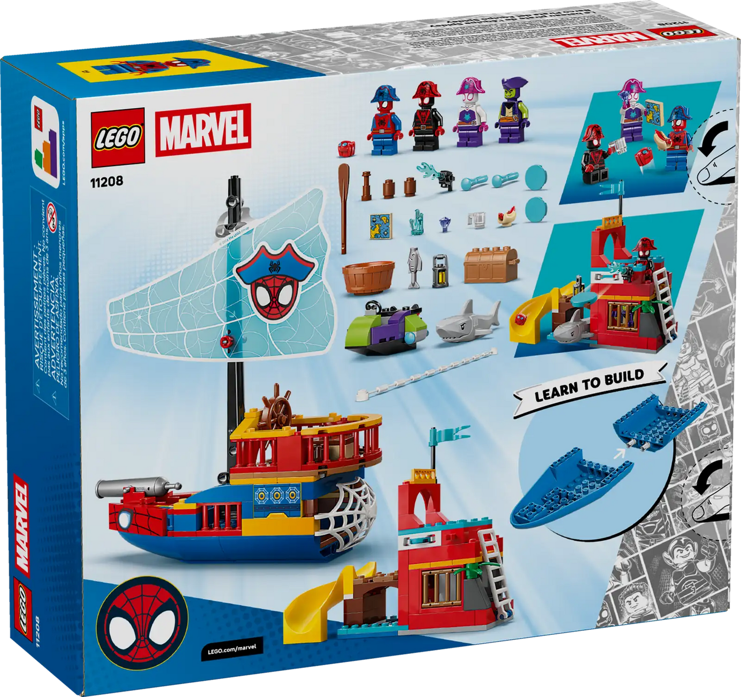 LEGO Team Spidey Pirate Ship
