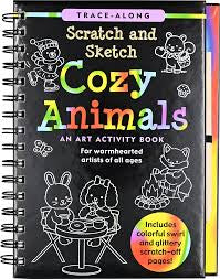 Scratch & Sketch Cozy Animals