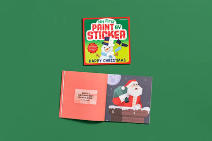 My First Paint by Sticker Happy Christmas