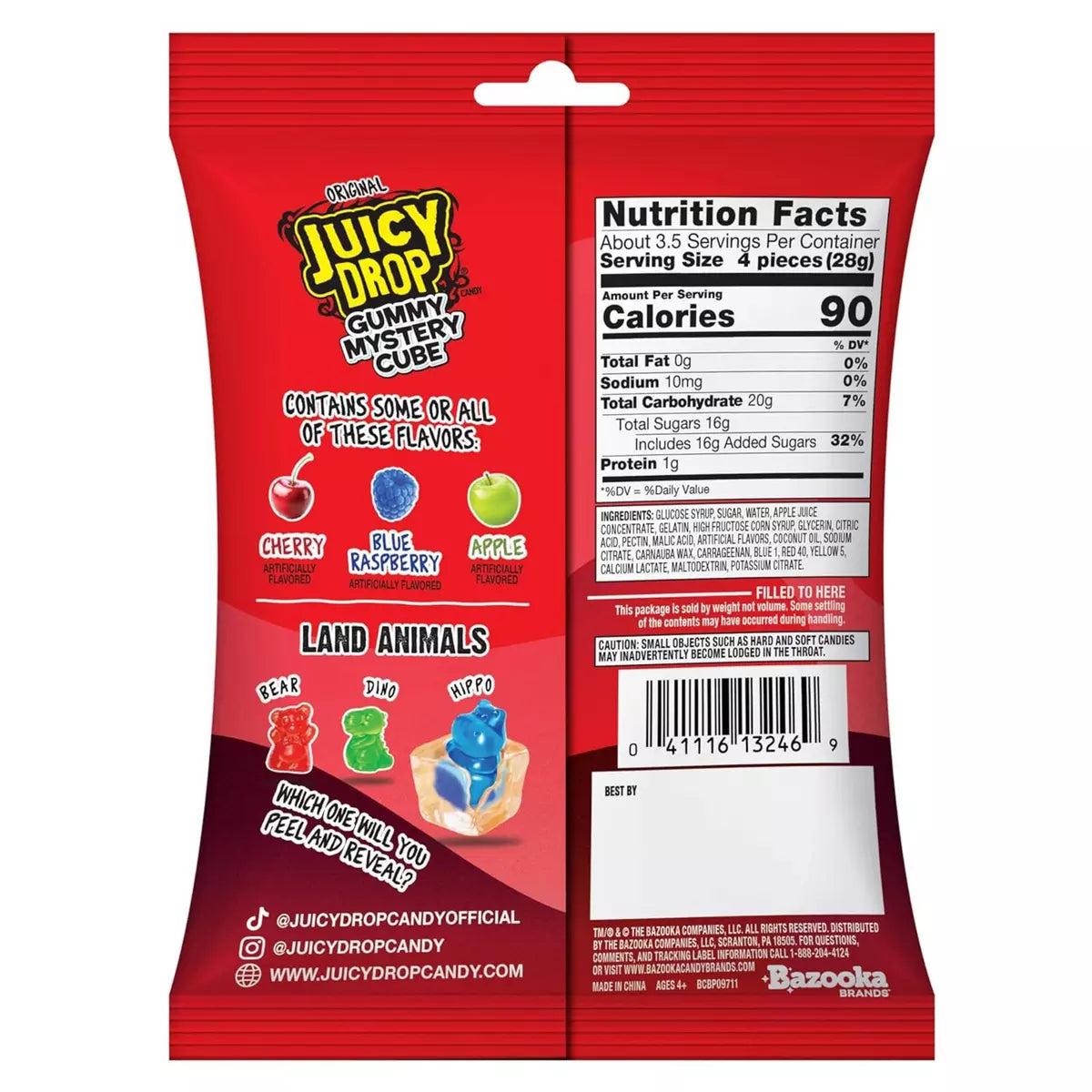 Juicy Drop Gummy Mystery Cube