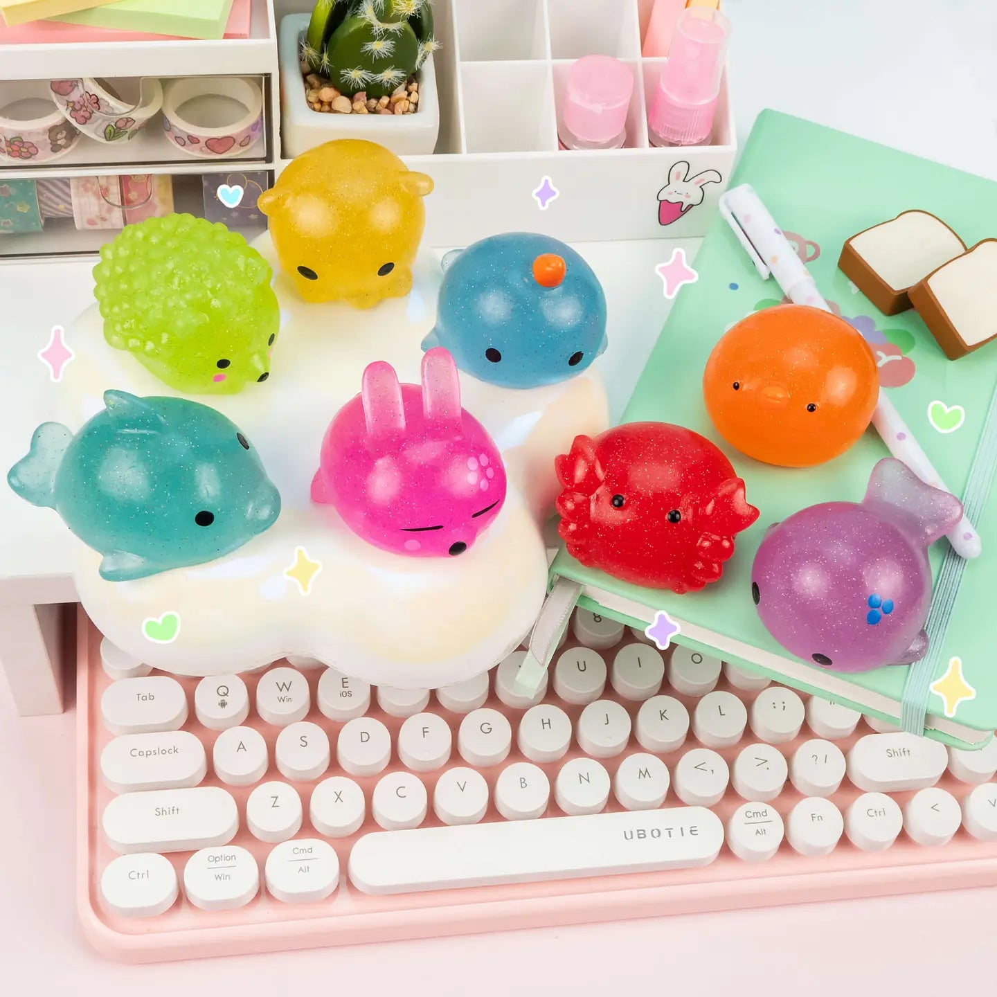Jumbo Glitter Mochi