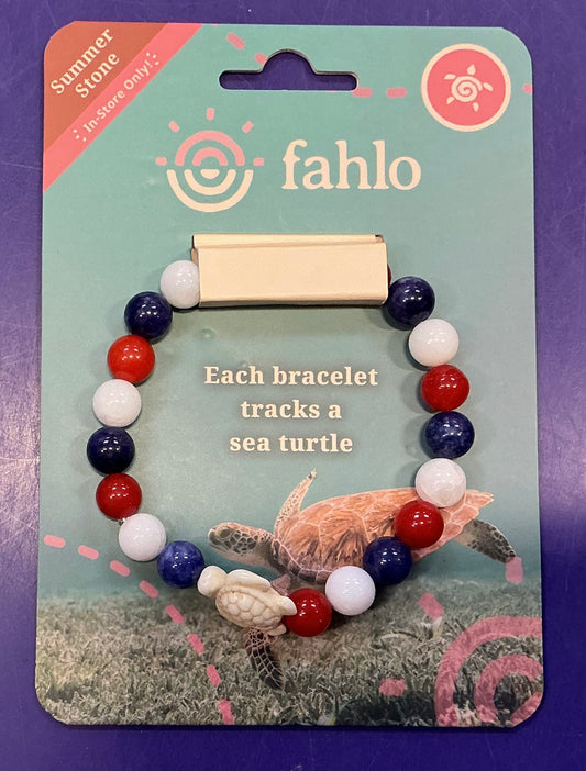 Fahlo Bracelet Turtle Journey Summer Stone