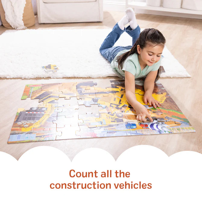 Floor Puzzle Building Site