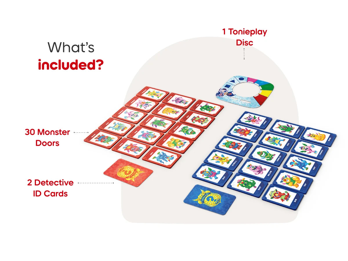 Tonies Tonieplay Game Set Guess Who? Monster Mysteries