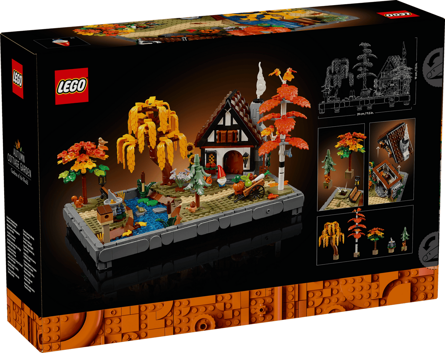 LEGO Autumn Cottage Garden