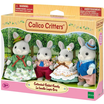 Cottontail Rabbit Family