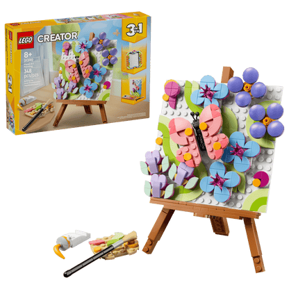 LEGO Floral Art Decor Painting