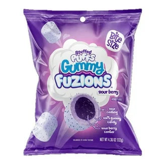 Stuffed Puffs Gummy Fuzions Sour Berry