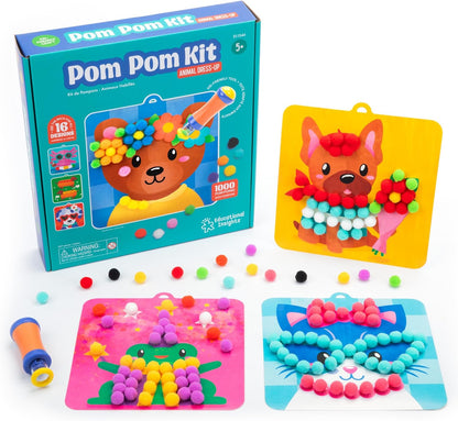 Pom Pom Kit Animal Dress Up