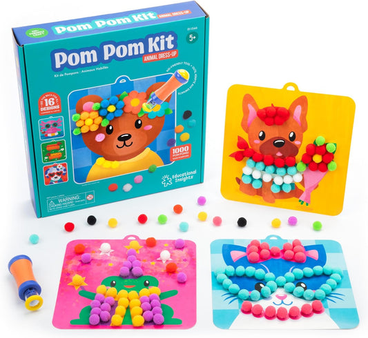 Pom Pom Kit Animal Dress Up