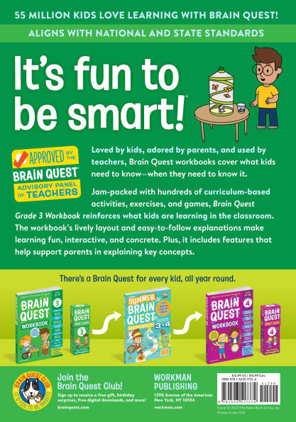 Workbook Grade 3 Brain Quest