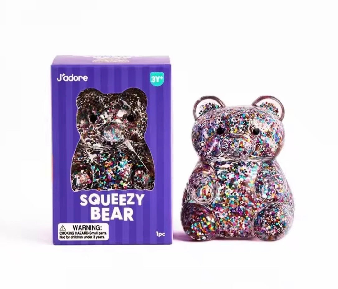 Glitter Bear Squeezy