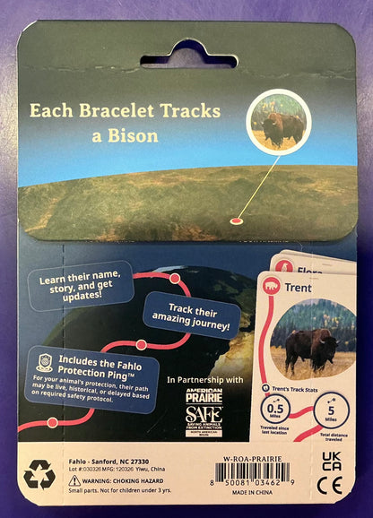 Fahlo Bracelet Bison Roam Prairie Stone