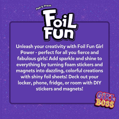 Peel and press Foil Fun