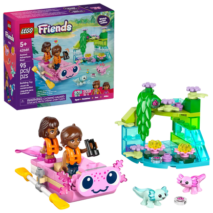 LEGO Axolotl Adventure Boat