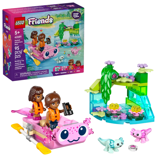 LEGO Axolotl Adventure Boat