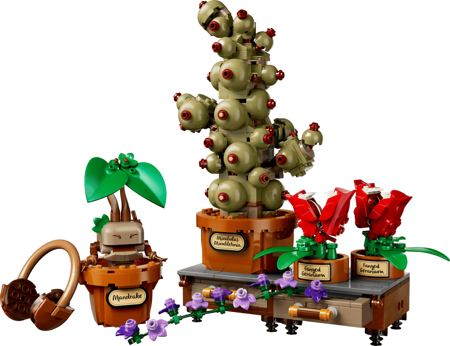 LEGO Hogwarts Herbology Plants
