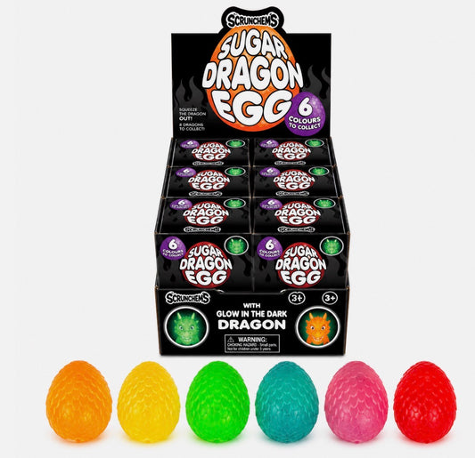 Glow in the Dark Sugar Dragon Egg