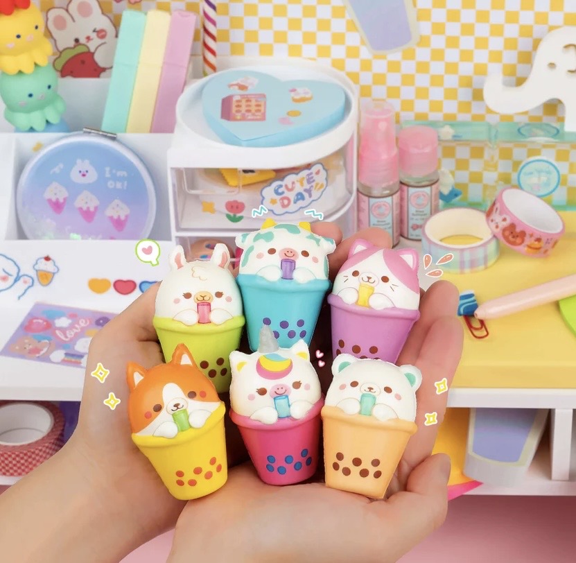 Kawaii Tapioca Tots Mini Squishy
