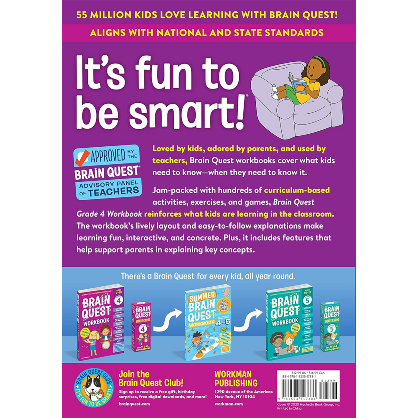 Workbook Grade 4 Brain quest