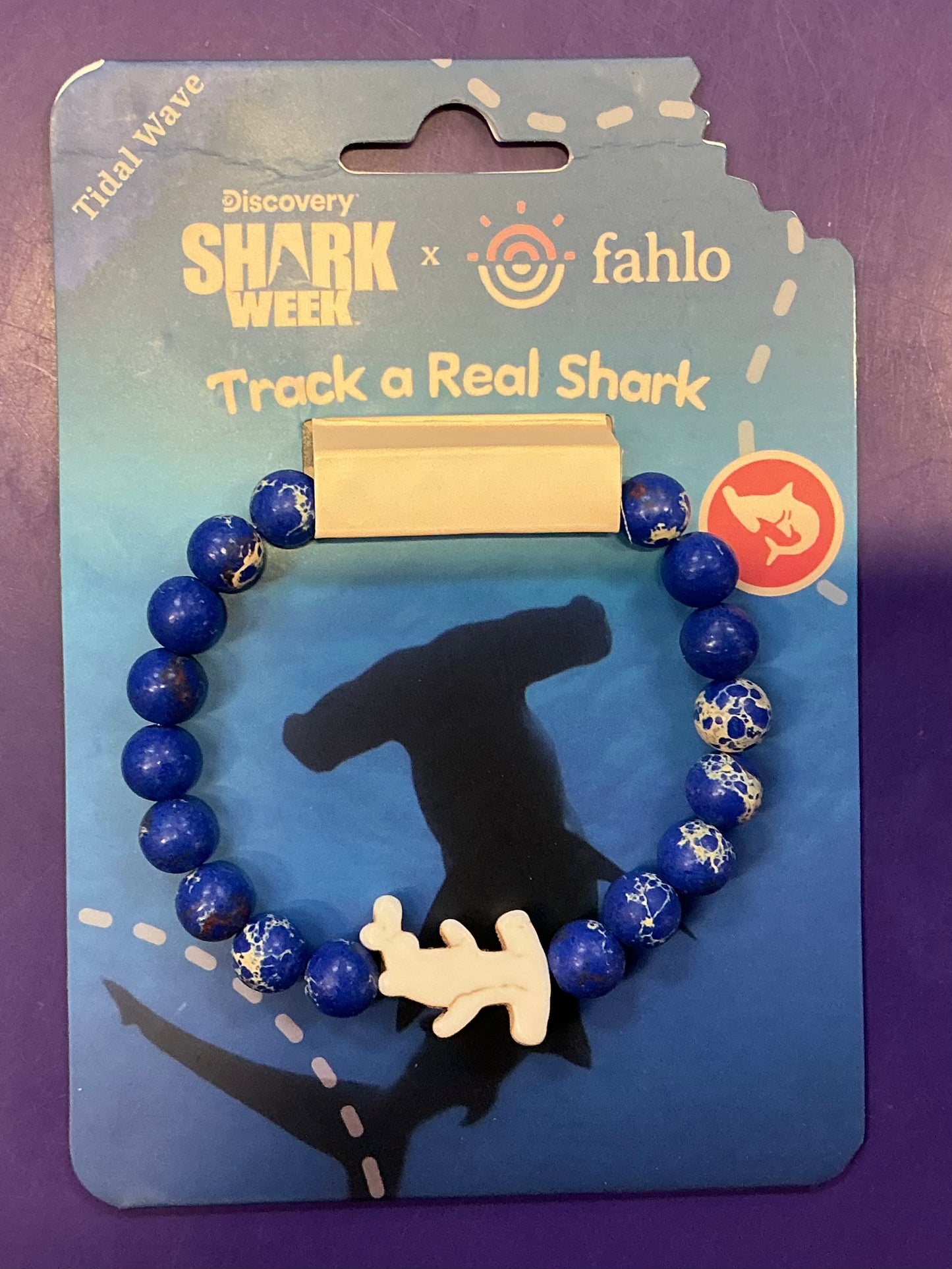 Fahlo Bracelet Shark Voyage hammerhead Tidal Wave
