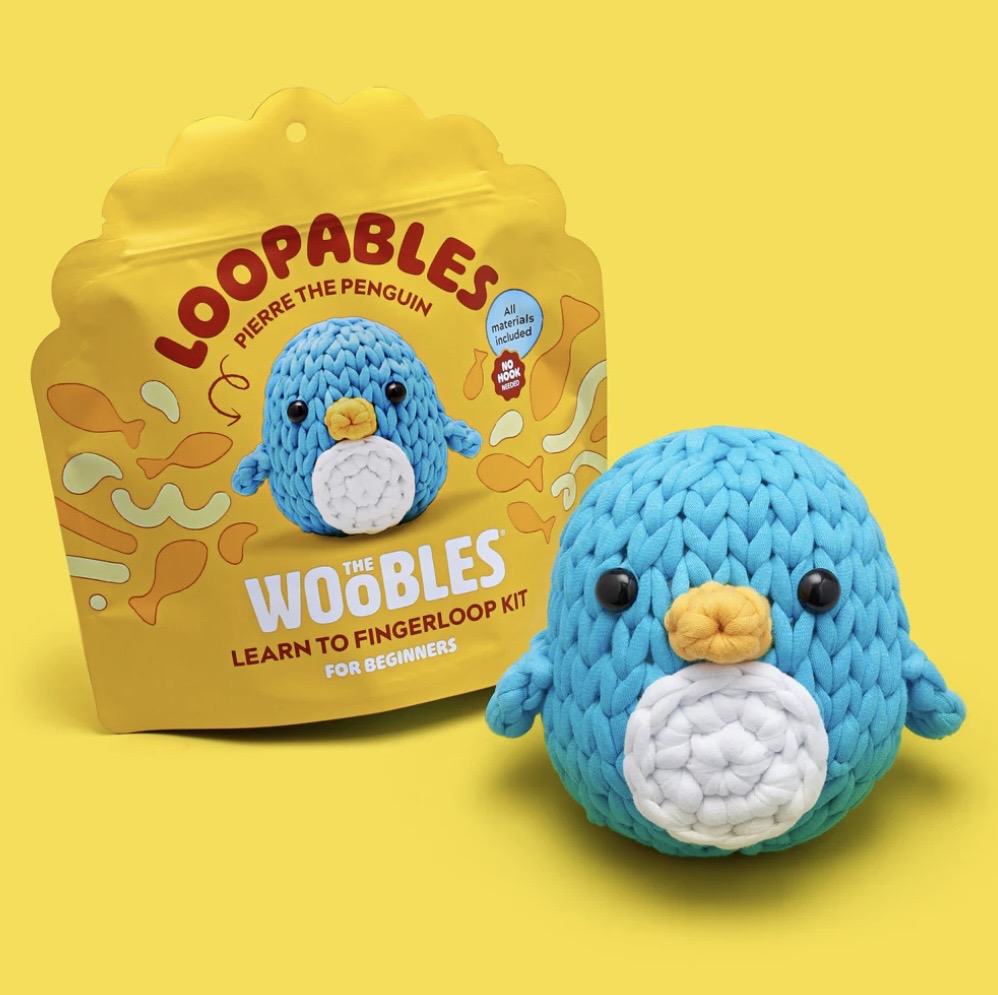 Loopables Woobles Pierre The Pengiun