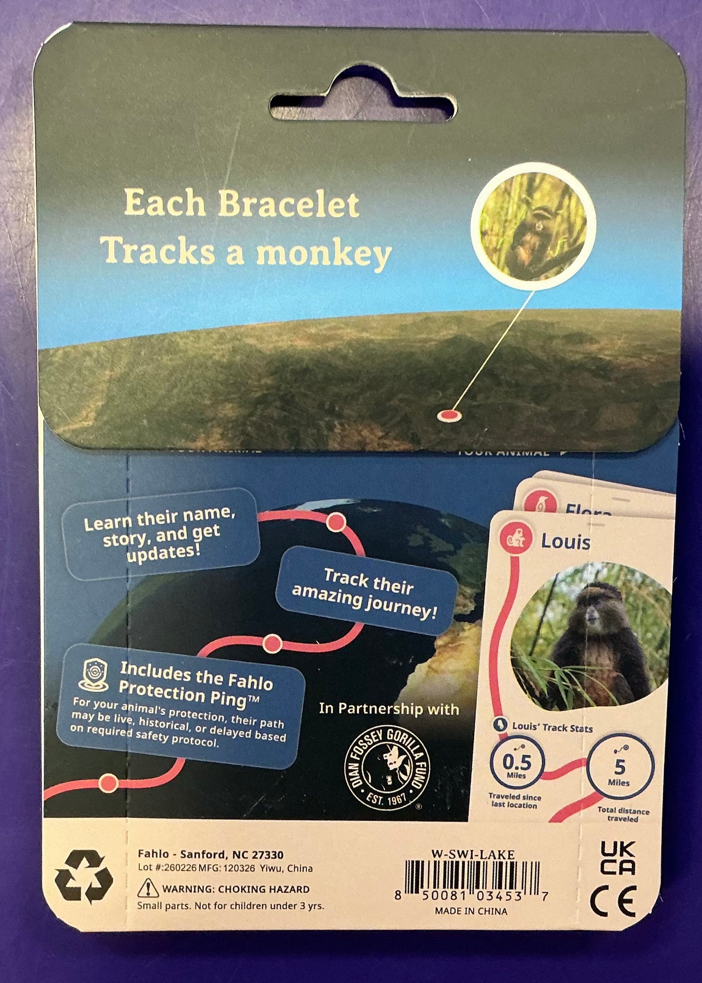 Fahlo Bracelet Monkey Swing Lakeview
