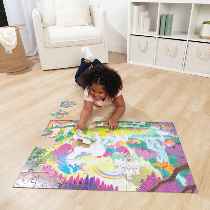 Floor Puzzle Glow in the Dark Unicorn