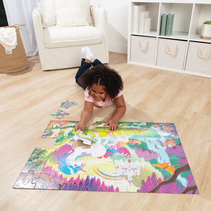 Floor Puzzle Glow in the Dark Unicorn