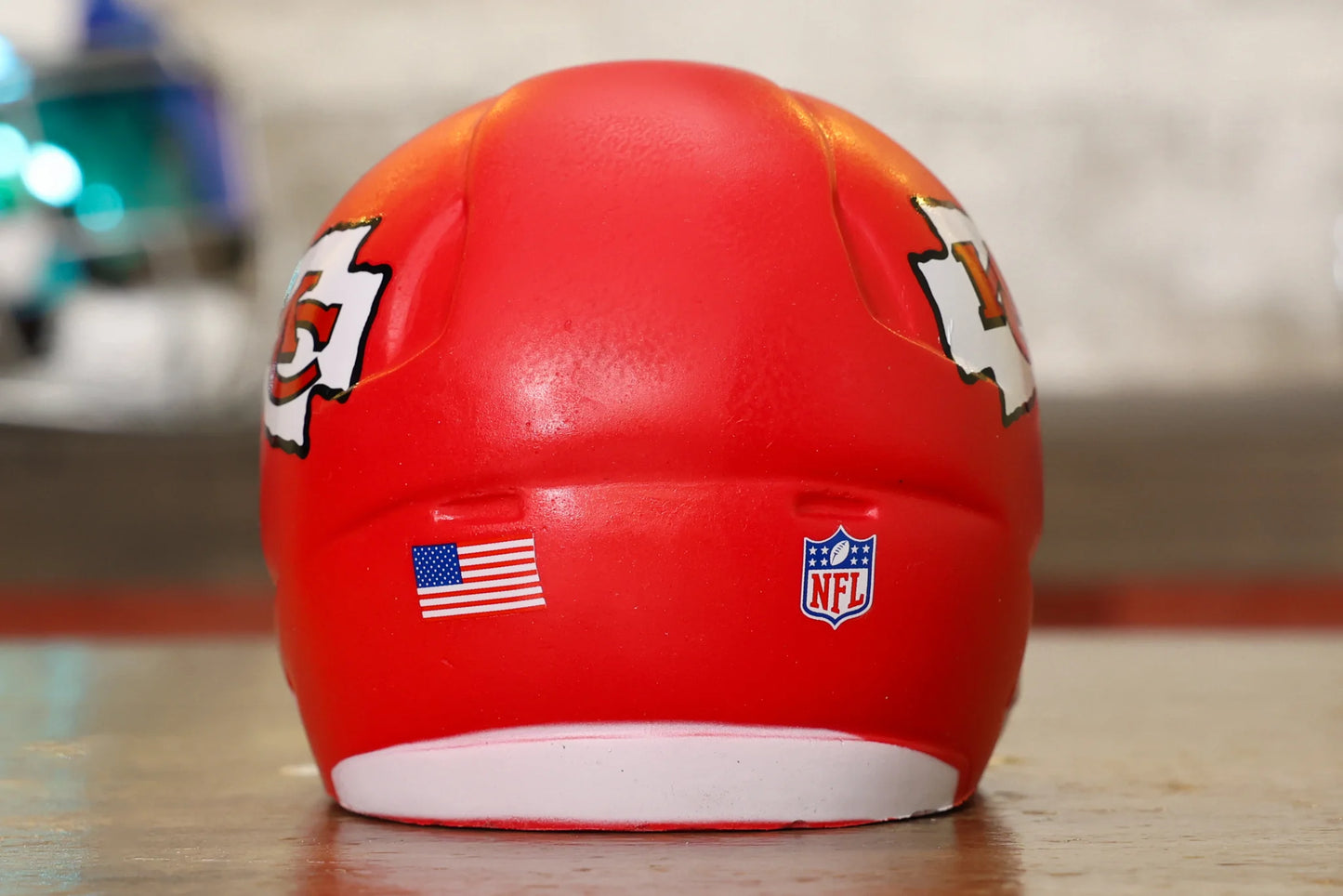 NFL  Jumbo Squeezy Helmet KC Kansas City Chiefs