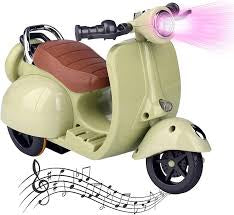 Labubu mini electric motorcycle scooter