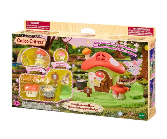Calico Critters Fairy Mushroom House