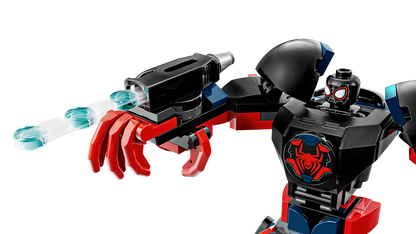 Miles Morales Mech Vs Spiderman