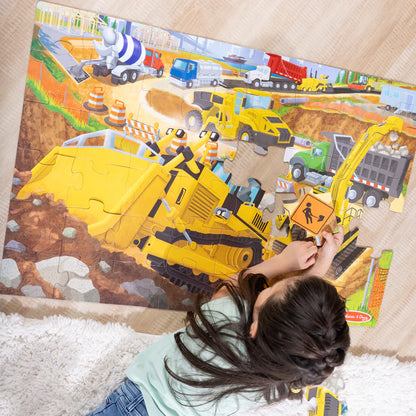 Floor Puzzle Building Site