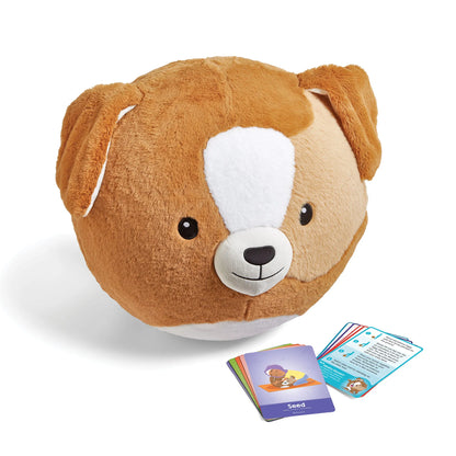 Bubble Plush Yoga Ball Buddy Puppy