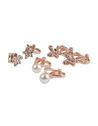 Boutique Dazzle Clip on Earrings